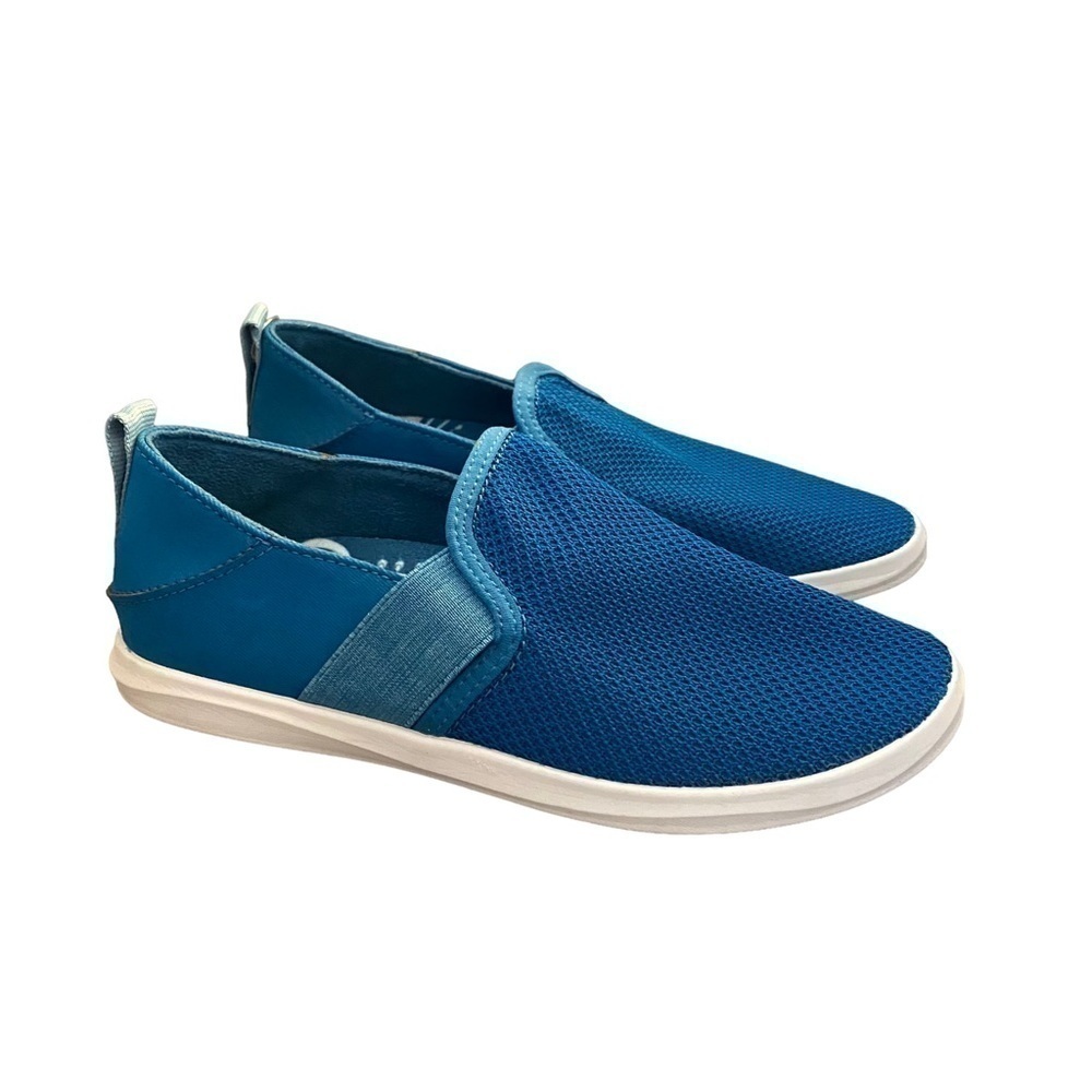 Oulkai Hale’iwa Blue Slip On Sneakers Shoes Women’s Size 6
